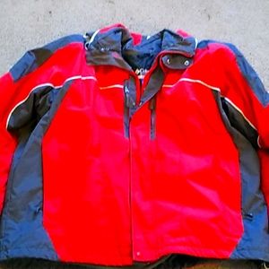 Columbia Heavy winter jacket-- mens w/hood